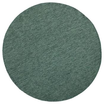 NORTHRUGS - Hanse Home koberce Kusový koberec Twin-Wendeteppiche 103095 grün creme kruh - 140x140 (průměr) kruh cm Zelená