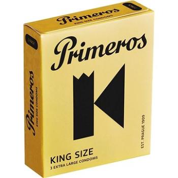 PRIMEROS King Size extra velké kondomy, 3 ks (8594068387118)