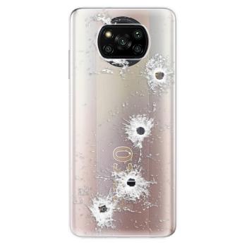 Odolné silikonové pouzdro iSaprio - Gunshots - Xiaomi Poco X3 Pro / X3 NFC