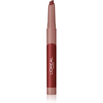 L’Oréal Paris Infaillible Matte Lip Crayon rtěnka v tužce s matným efektem odstín 112 Spice of Life 2.5 g