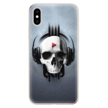 Odolné silikonové pouzdro iSaprio - Skeleton M - iPhone XS