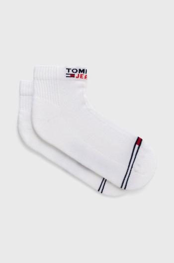 Ponožky Tommy Jeans bílá barva