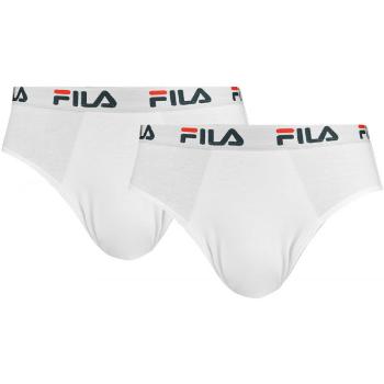 Fila MAN BRIEF 2-PACK Pánské slipy, bílá, velikost L