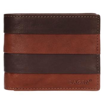 Lagen pánská peněženka kožená BLC-5269 Brown/tan