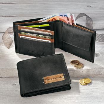 Pánská peněženka kožená marron, černá