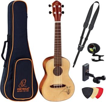 Ortega RU5 Deluxe SET Natural Koncertní ukulele