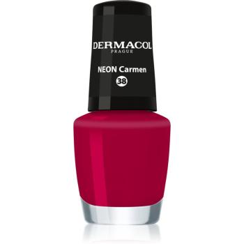 Dermacol Neon neonový lak na nehty odstín 38 Carmen 5 ml