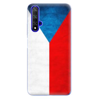 Odolné silikonové pouzdro iSaprio - Czech Flag - Huawei Honor 20