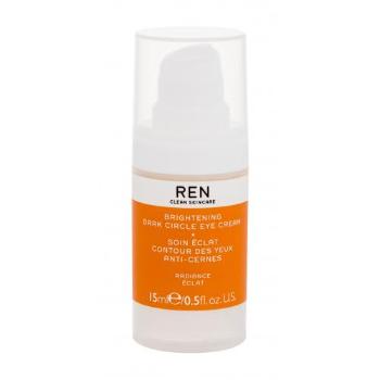 REN Clean Skincare Radiance Brightening Dark Circle Eye Cream 15 ml oční krém na všechny typy pleti; na rozjasnění pleti; výživa a regenerace pleti