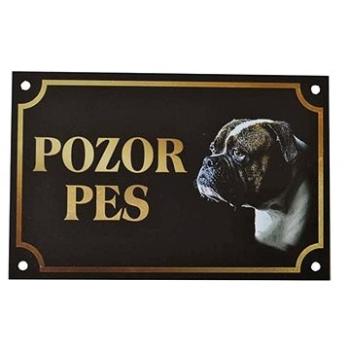 Cobbys Pet Pozor Pes Boxer 17 × 11cm (8586020722198)