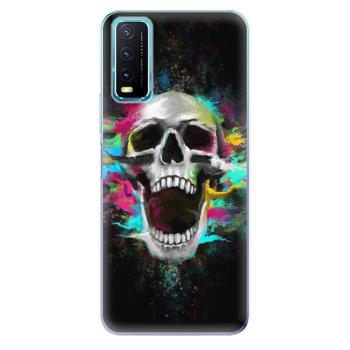 Odolné silikonové pouzdro iSaprio - Skull in Colors - Vivo Y20s