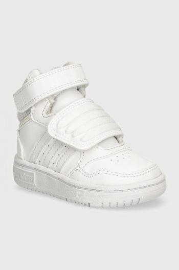 Dětské sneakers boty adidas Originals HOOPS MID 3.0 AC bílá barva, IH7902