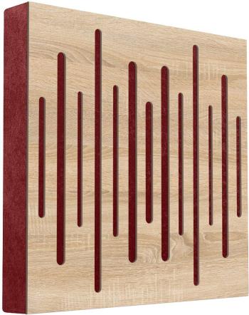 Mega Acoustic FiberPRO60 Spectrum Sonoma Oak/Dark Red Absorpční dřevěný panel