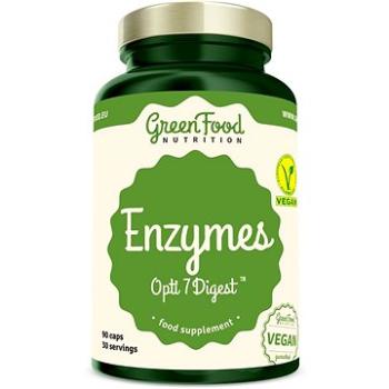 GreenFood Nutrition Enzymy Opti 7 Digest 90 kapslí (8594193920389)