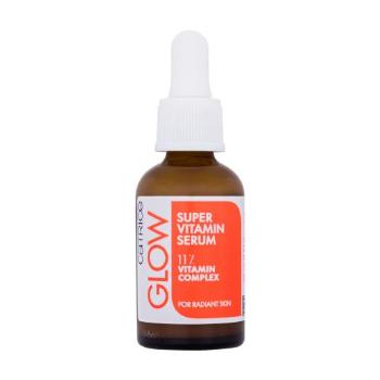 Catrice Glow Super Vitamin Serum 30 ml pleťové sérum pro ženy na všechny typy pleti; na rozjasnění pleti; na dehydratovanou pleť