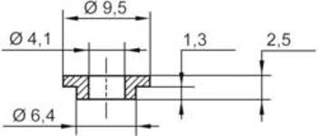 Izolační objímka TRU COMPONENTS TC-V5818-203, 1586600