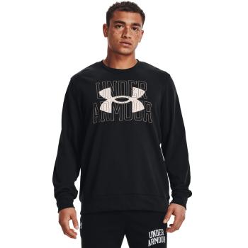 UA Rival Terry Logo Crew-BLK XL