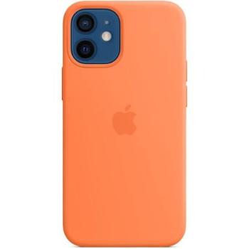 Apple iPhone 12 mini Silicone Case with MagSafe Kumquat MHKN3ZM/A
