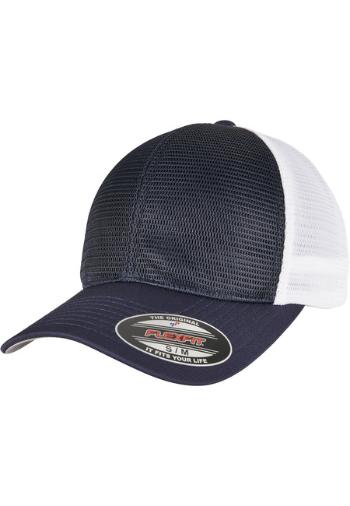 Urban Classics FLEXFIT 360 OMNIMESH CAP 2-TONE navy/white - S/M