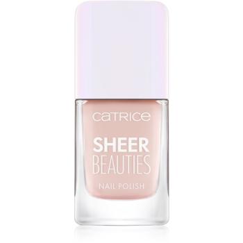 Catrice Sheer Beauties lak na nehty odstín 020 - Roses Are Rosy 10,5 ml