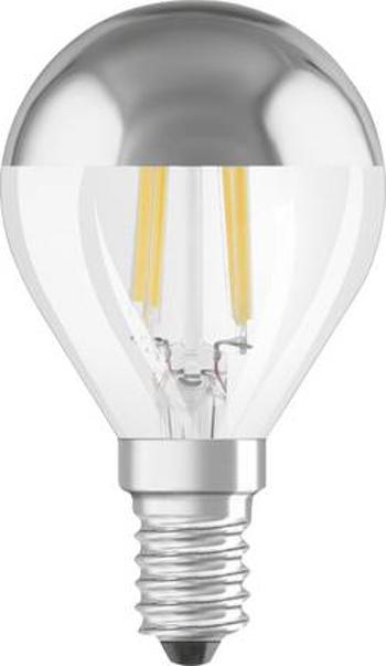 LED žárovka OSRAM 4058075810433 230 V, E14, 4 W = 34 W, teplá bílá, A+ (A++ - E), kapkovitý tvar, vlákno, 1 ks