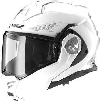 Výklopná moto přilba LS2 FF901 Advant X Solid White P/J  S (55-56)