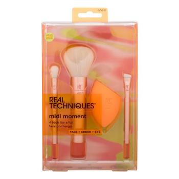 Real Techniques Midi Moment Brush + Sponge Set štětec dárková sada