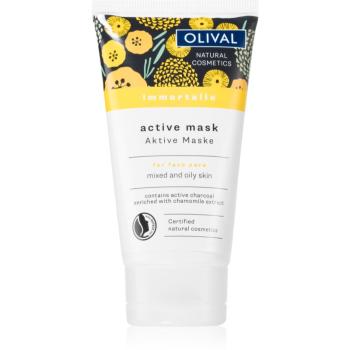 Olival Immortelle Active Mask čisticí pleťová maska pro mastnou a smíšenou pleť 75 ml