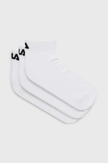 Ponožky Fila (3-pack) pánské, bílá barva