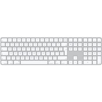 Apple Magic Keyboard s Touch ID a Numerickou klávesnicí - US (MK2C3LB/A)