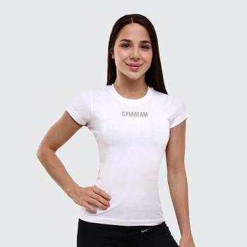 Dámské tričko FIT White XL - GymBeam