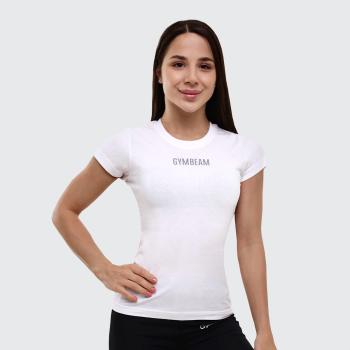 Dámské tričko FIT White L - GymBeam