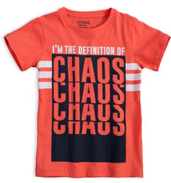 Chlapecké tričko LOSAN CHAOS oranžové Velikost: 128