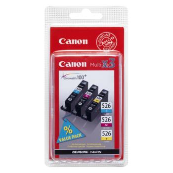 CANON CLI-521 - originální cartridge, barevná, 9ml