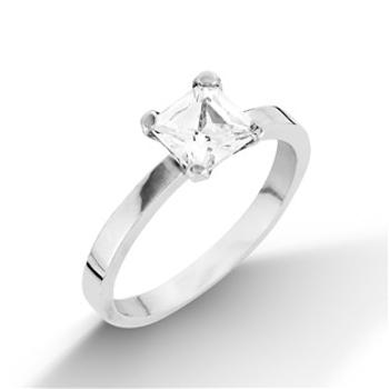 Šperky4U Stříbrný prsten se zirkonem, vel. 56 - velikost 56 - CS2025-56