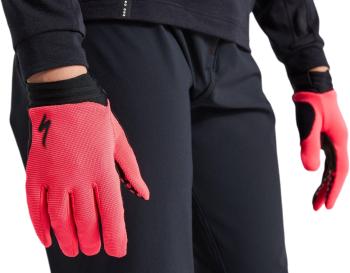 Specialized Youth Trail Glove Long Finger - imperial red L