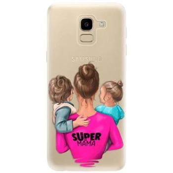 iSaprio Super Mama - Boy and Girl pro Samsung Galaxy J6 (smboygirl-TPU2-GalJ6)