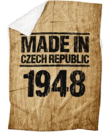 Deka Made In (rok: 1948, Podšití beránkem: ANO)