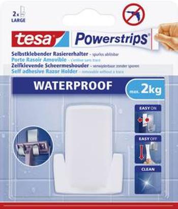 Tesa Powerstrips® Razor Holder Plastic bílá 59703 tesa Množství: 1 ks