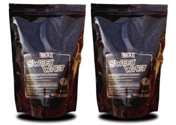 1+1 Zadarmo: Sweet Whey od Best Nutrition 1,0 kg + 1,0 kg Neutral