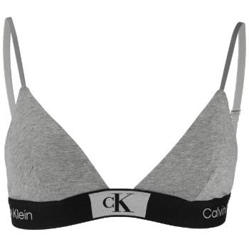 Calvin Klein ´96 COTTON-UNLINED TRIANGLE Dámská podprsenka, šedá, velikost