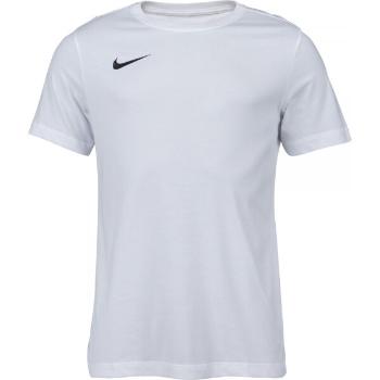 Nike DIR-FIT PARK Pánské fotbalové tričko, bílá, velikost M