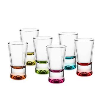 Glasmark Sada 6 barevných panáků na vodku - 25ml (G57-0090-0025-5082-26)