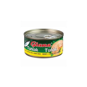 Tuňák v rostlinném oleji 48 x 185 g - GIANA