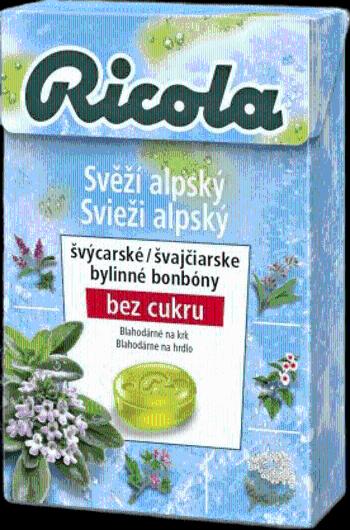 Ricola Svěží alpský vzduch bez cukru 40 g