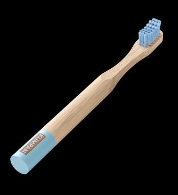Kumpan Dětský bambusový zubní kartáček - modrý