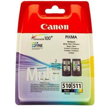 Canon PG-510 + CL-511 multipack černá, barevná (2970B010)