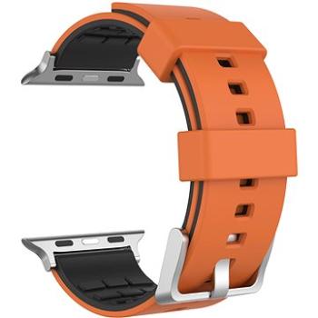 AhaStyle řemínek pro Apple Watch 38/40mm silikon, orange sky (WA11-40-Orange-Sky)