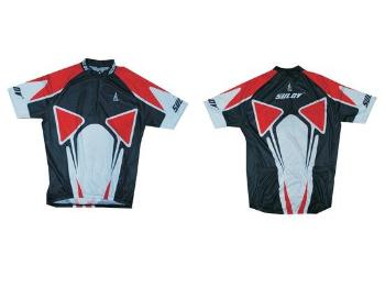 Cyklistický dres SULOV 2, červený::XXL, XXL