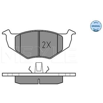 MEYLE Brzdové destičky přední (0252186615)